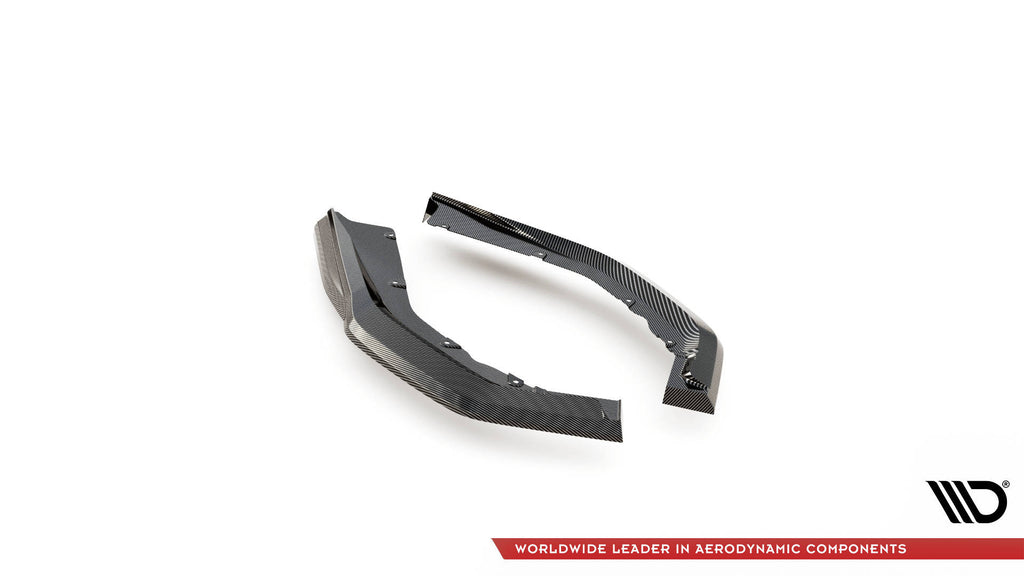 Splitter Laterali Posteriori in Fibra di Carbonio Prepreg BMW M4 Coupé G82 e Cabriolet G83 / Facelift