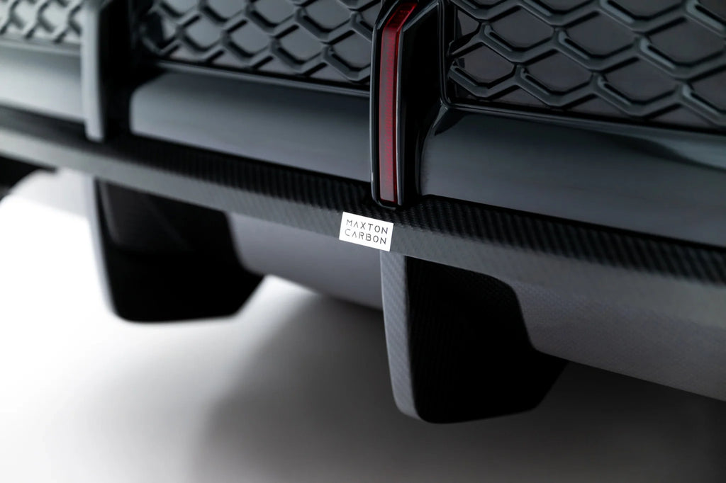 Fibra di Carbonio Prepreg Splitter Posteriore (con barre verticali) Audi RSQ8 Mk1 Facelift