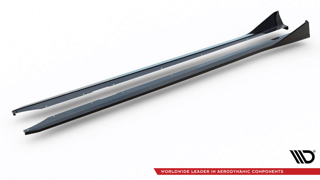 Diffusori Sotto Minigonne in Fibra di Carbonio Prepreg BMW M2 G87