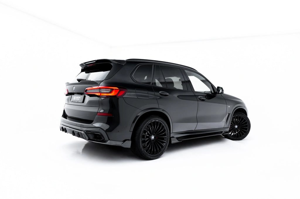 Minigonne laterali in fibra di carbonio preimpregnate BMW X5 M-Pack G05