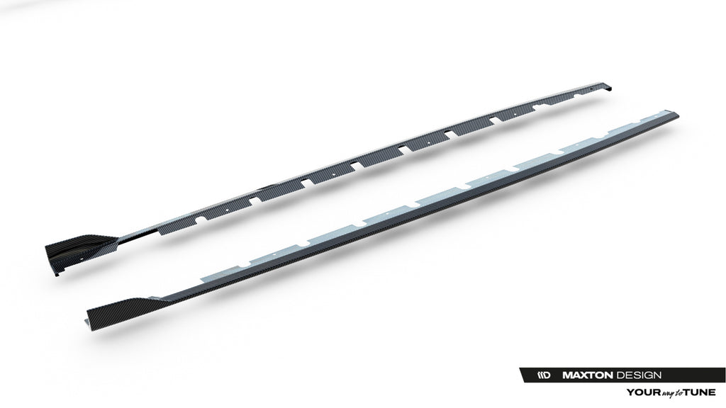 Minigonne in Carbonio V.1 compatibili con Audi RS3 8Y / 8Y Facelift (2020-)