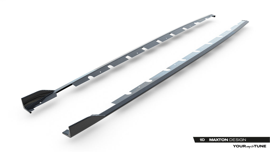 Minigonne in Carbonio V.1 compatibili con Audi RS3 8Y / 8Y Facelift (2020-)