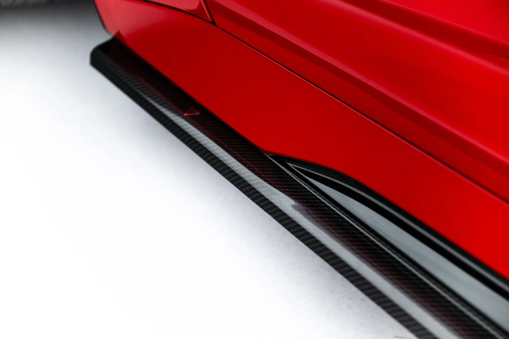 Minigonne in Carbonio compatibili con Audi RS7 C8 (2018-2023)