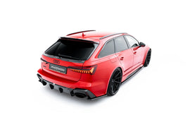 Estensione Spoiler Superiore in Fibra di Carbonio Prepreg compatibile con Audi RS6 C8 / C8 facelift (2019-2023)