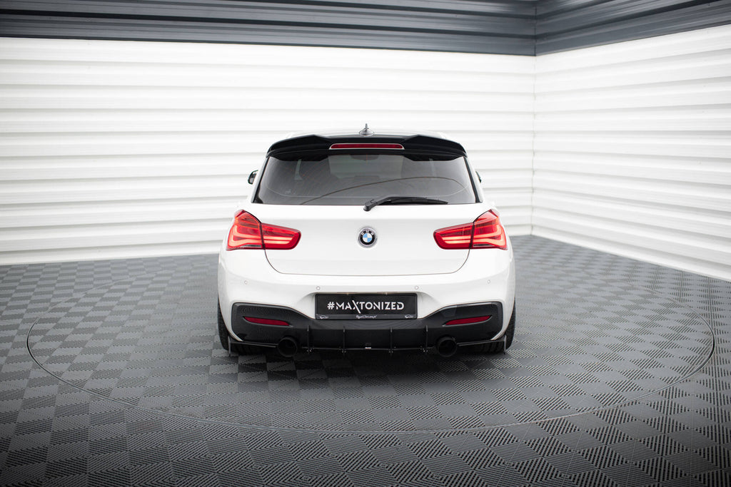 Diffusore Posteriore V.1 Maxton Design compatibile con BMW Serie 1 F20 F21 M-Power facelift (2015-2019)