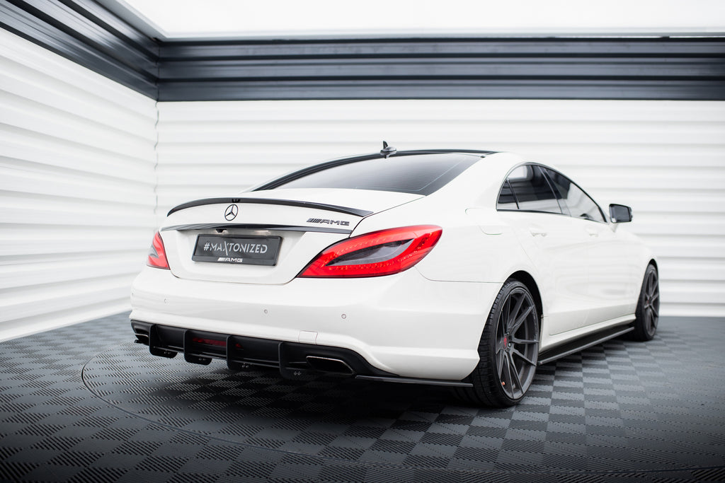 Diffusore Posteriore compatibile con Mercedes-Benz CLS AMG-Line C218 (2011-2014)