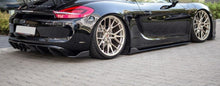 Carica l'immagine nel visualizzatore di Gallery, Splitter Laterali Posteriori Porsche Cayman Mk2 981C