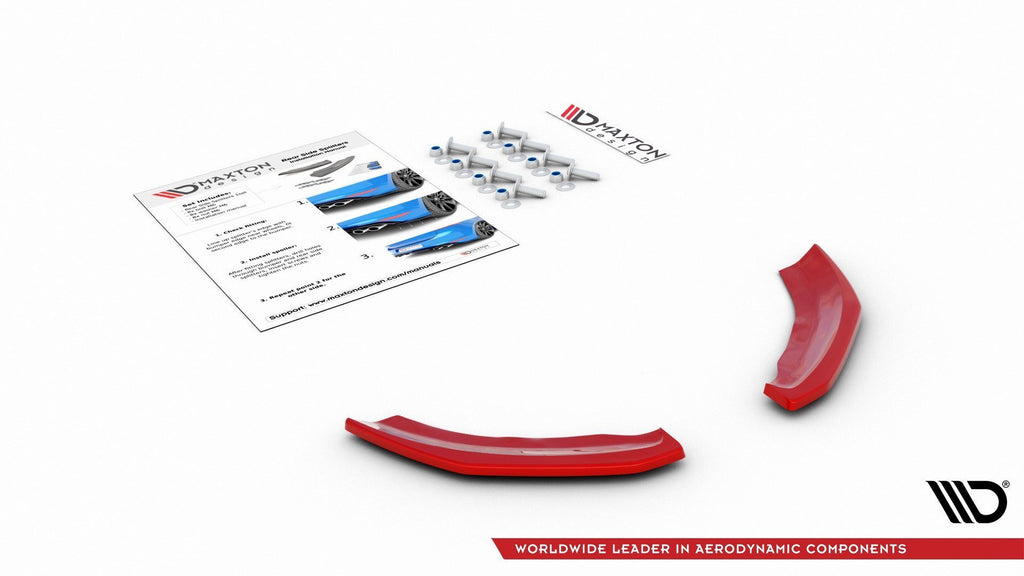 Splitter Laterali Posteriori Maxton VW Polo GTI R-Line Mk6