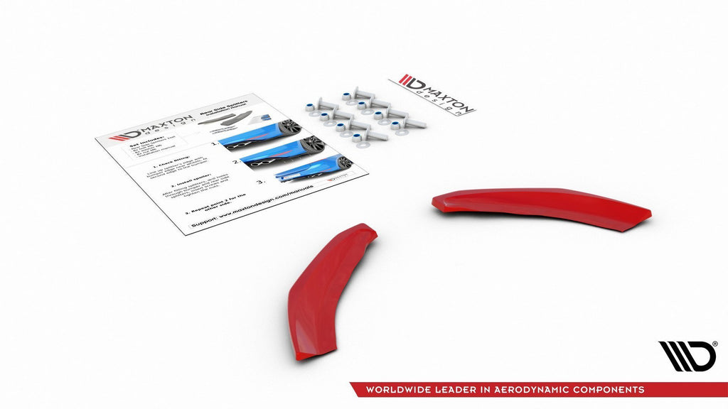 Splitter Laterali Posteriori Maxton VW Polo GTI R-Line Mk6