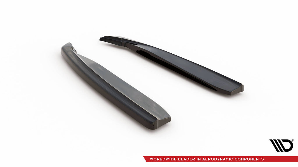 Splitter Laterali Posteriori compatibili con Mercedes-Benz C63 AMG W205 / S205 (2015-2018)