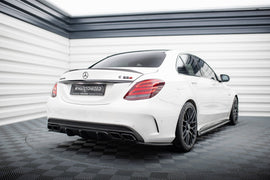 Splitter Laterali Posteriori compatibili con Mercedes-Benz C63 AMG W205 / S205 (2015-2018)