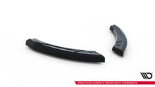 Splitter Laterali Posteriori compatibili con Renault Megane RS Mk3 (ABS nero lucido) (2010-2015)