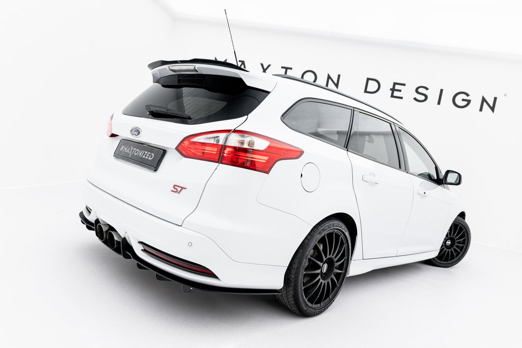 Diffusore Posteriore compatibile con Ford Focus ST Estate Mk3 (2012-2014)