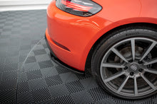 Carica l'immagine nel visualizzatore di Gallery, Splitter Laterali Posteriori Porsche 718 Cayman 982c