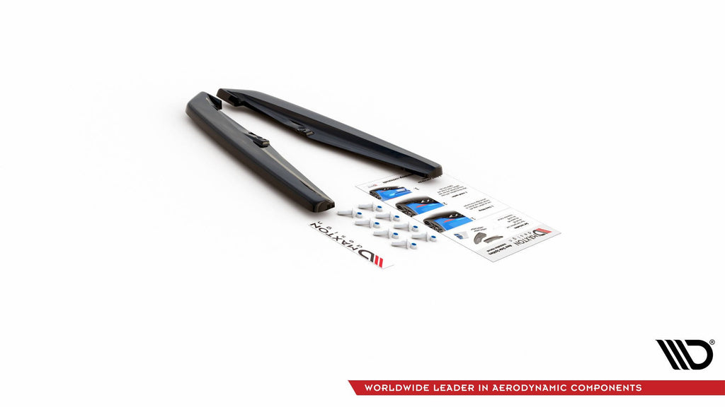 Splitter Laterali Posteriori Maxton Design Porsche Panamera Turbo 970 Facelift