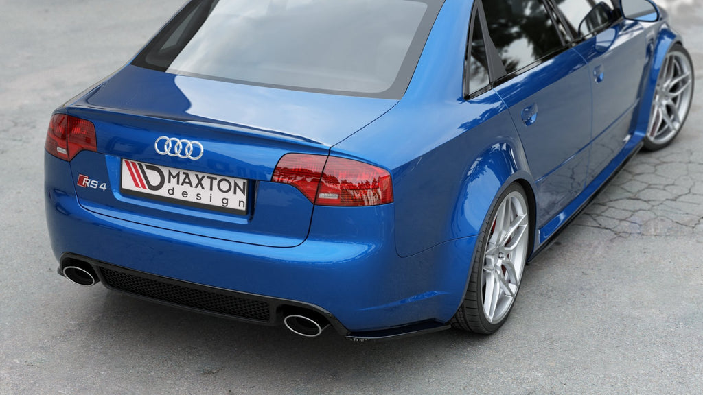 Splitter Laterali Posteriori V.1 Audi RS4 Berlina B7