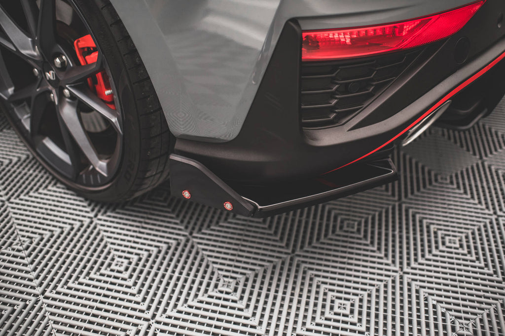 Splitter Laterali Posteriori V.1 con Flap Maxton Design Hyundai i30 N Mk3 Facelift