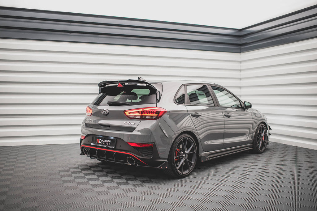 Splitter Laterali Posteriori V.1 con Flap Maxton Design Hyundai i30 N Mk3 Facelift