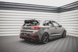 Splitter Laterali Posteriori V.1 con Flap Maxton Design Hyundai i30 N Mk3 Facelift