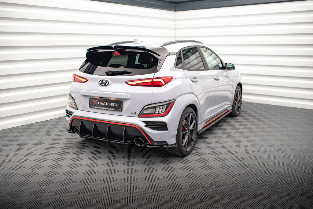 Splitter Laterali Posteriori V.1 Hyundai Kona N Mk1 montati