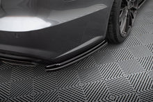 Splitter Laterali Posteriori V.1 compatibili con Audi A6 / S6 S-line C7 Facelift (2014-2017)