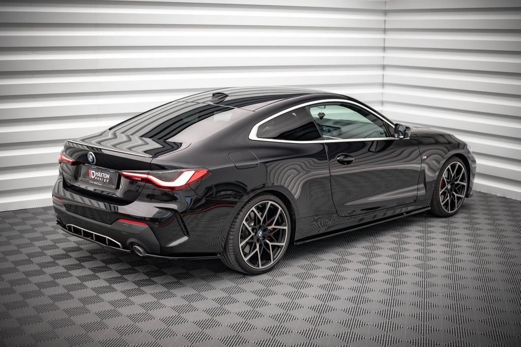 Splitter Laterali Posteriori V.1 BMW Serie 4 M-Pack G22 / G23 / G22 Facelift / G23 Facelift (2020-)