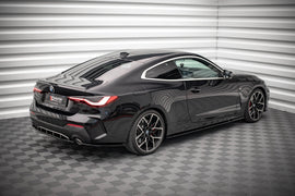 Splitter Laterali Posteriori V.1 BMW Serie 4 M-Pack G22 / G23 / G22 Facelift / G23 Facelift (2020-)