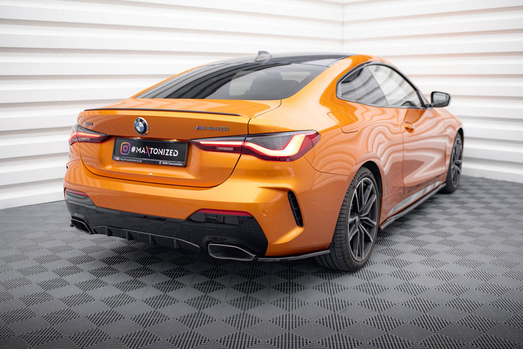 Splitter Laterali Posteriori V.1 BMW Serie 4 M440i G22 / G23 / G22 Facelift / G23 Facelift (2020-)