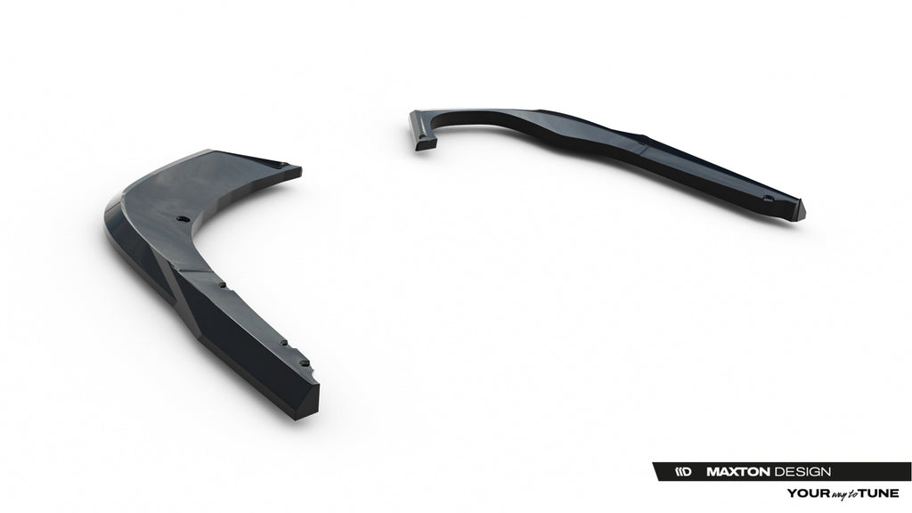 Splitter Laterali Posteriori V.1 compatibili con Skoda Superb Sportline Mk4 (2024-)