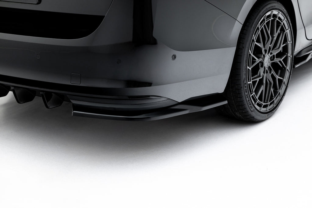 Splitter Laterali Posteriori V.1 compatibili con Skoda Superb Sportline Mk4 (2024-)