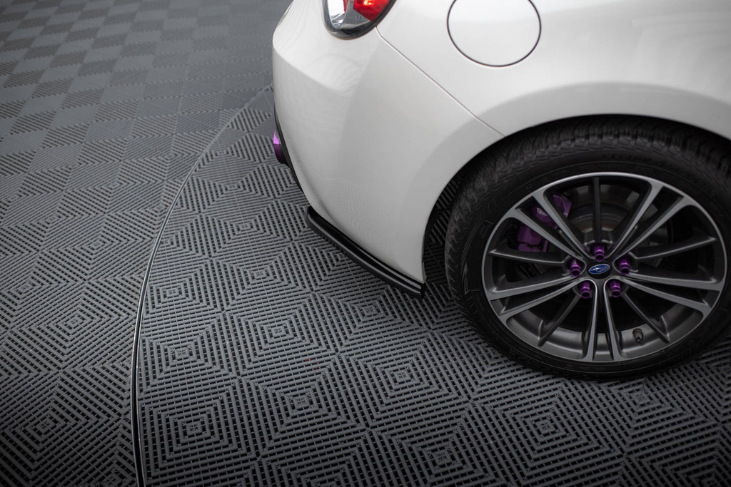 Splitter Laterali Posteriori V.1 compatibili con Subaru BRZ Mk1 / Mk1 Facelift (2012-2020)