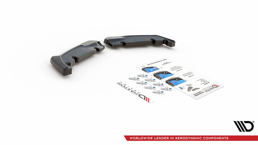 Splitter Laterali Posteriori V.1 compatibili con Toyota GR Yaris Mk4 (2020-2024)