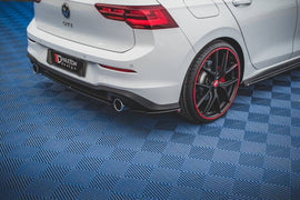 Splitter Laterali Posteriori V.1 compatibili con Volkswagen Golf GTI / GTE Mk8 / Mk8 Facelift (2020-)