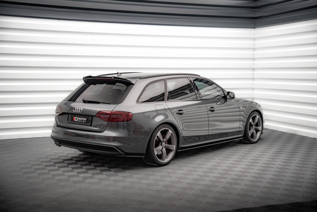 Splitter Laterali Posteriori V.2 Audi A4 S-Line Avant B8 Facelift