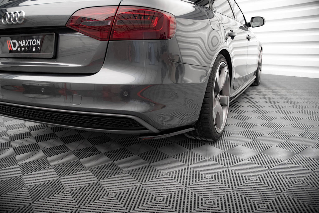 Splitter Laterali Posteriori V.2 Audi A4 S-Line Avant B8 Facelift