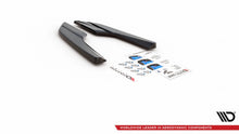 Carica l'immagine nel visualizzatore di Gallery, Splitter Laterali Posteriori V.2 Maxton Design Audi S3 Berlina 8V Facelift