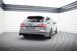 Splitter Laterali Posteriori V.2 Audi A6 / S6 S-line C7 Facelift (2014-2017)