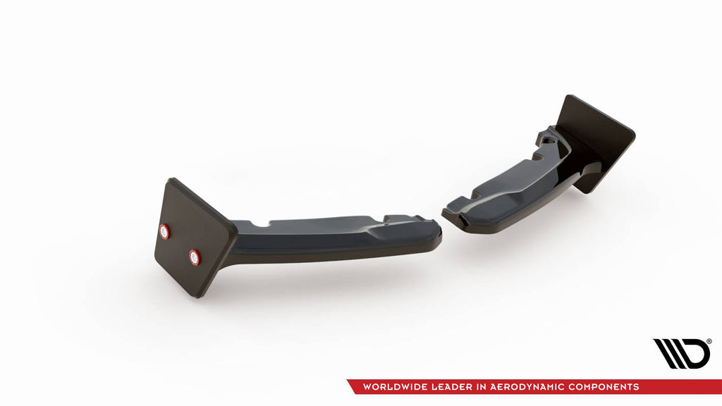 Splitter Laterali Posteriori V.2 + Flap compatibili con Toyota GR Yaris Mk4 (2020-2024)