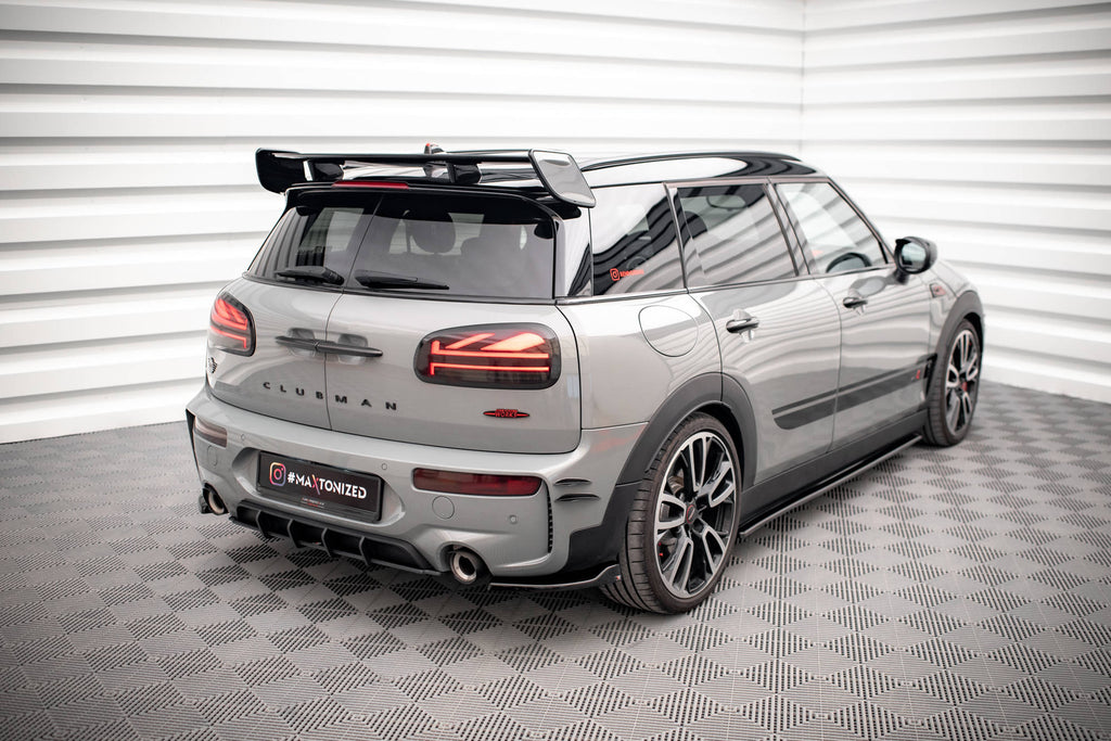 Splitter Laterali Posteriori V.2 Mini Clubman JCW F54 vista angolo