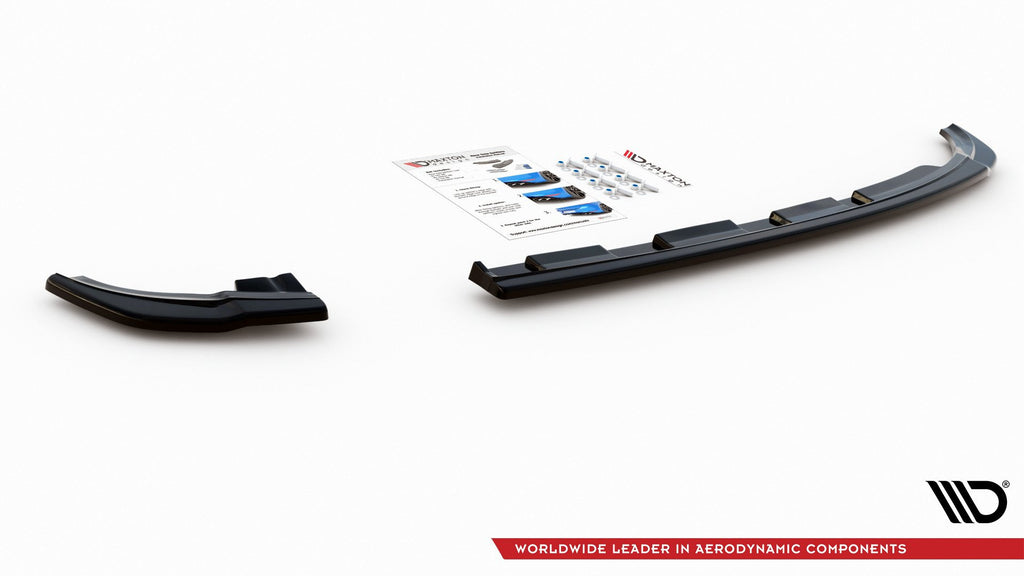 Splitter Laterali Posteriori V.2 Volkswagen Polo GTI R-Line Mk6 Maxton Design
