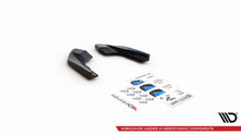 Splitter Laterali Posteriori V.2 Volkswagen Golf R Hatchback Mk8 (2019-2024)