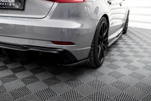Splitter Laterali Posteriori V.2 compatibili con Audi RS3 8V Sportback 8V Facelift (2016-2020)