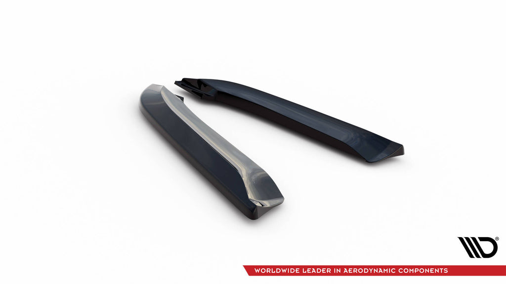 Splitter Laterali Posteriori V.2 compatibili con Audi RS4 Sedan B7 (2006-2008)