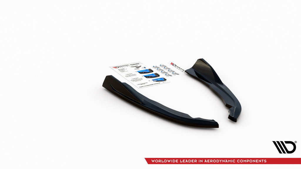 Splitter Laterali Posteriori V.2 BMW Serie 4 M-Pack G22 / G23 / G22 Facelift / G23 Facelift (2020-)