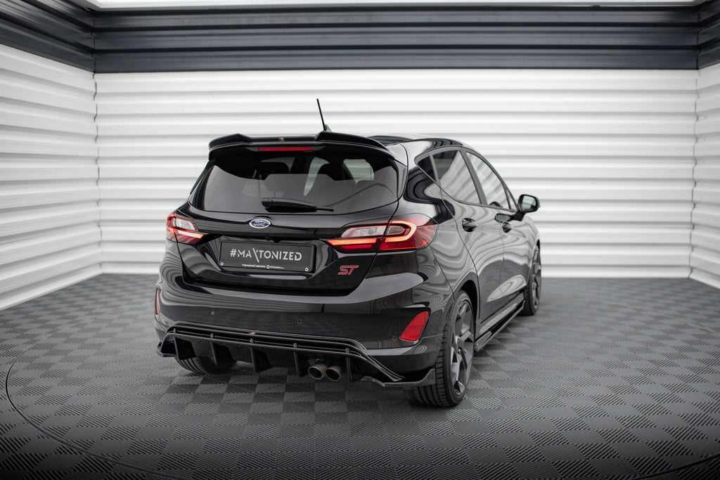 Splitter Laterali Posteriori V.2 compatibili con Ford Fiesta ST Mk8 / Mk8 Facelift (2018-2024)
