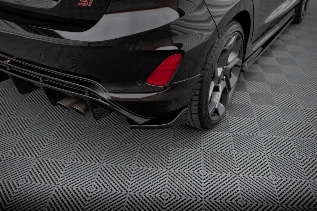 Splitter Laterali Posteriori V.2 compatibili con Ford Fiesta ST Mk8 / Mk8 Facelift (2018-2024)