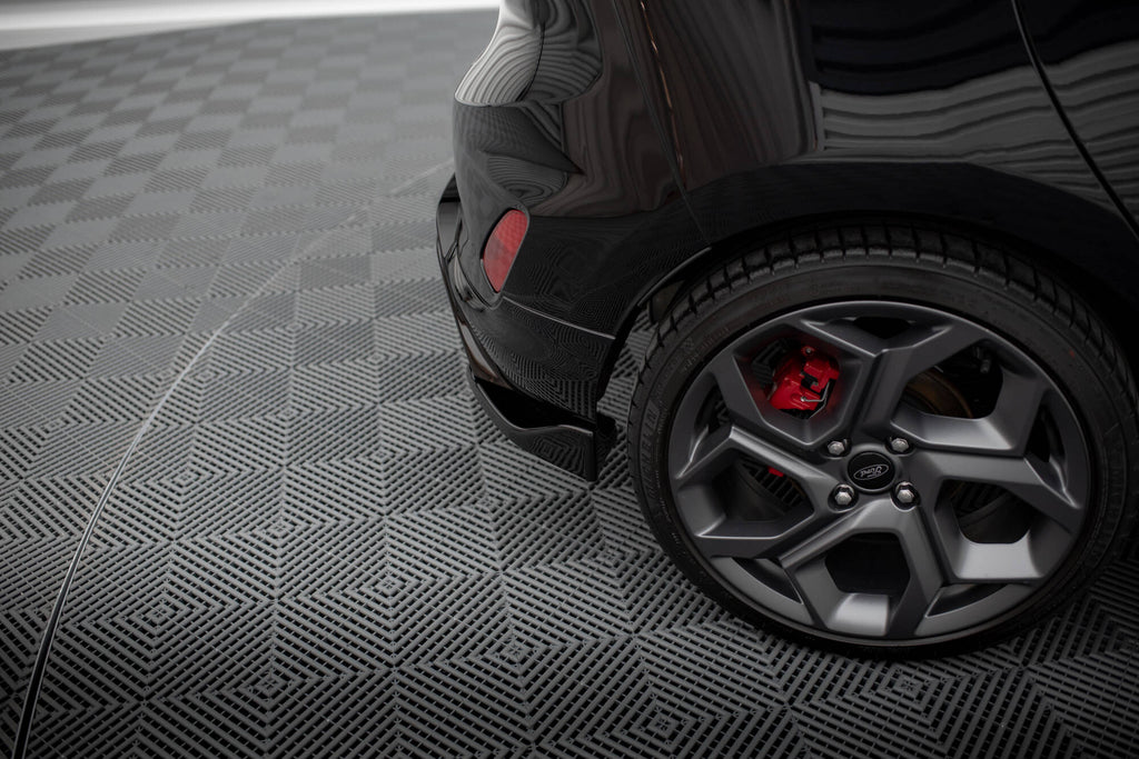 Splitter Laterali Posteriori V.2 compatibili con Ford Fiesta ST Mk8 / Mk8 Facelift (2018-2024)