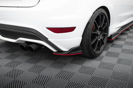 Splitter Laterali Posteriori V.2 compatibili con Ford Fiesta ST Mk7 Facelift (2013-2017)