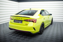 Splitter Laterali Posteriori V.2 compatibili con Skoda Octavia RS Mk4 / Mk4 Facelift (2020-)