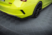 Splitter Laterali Posteriori V.2 compatibili con Skoda Octavia RS Mk4 / Mk4 Facelift (2020-)